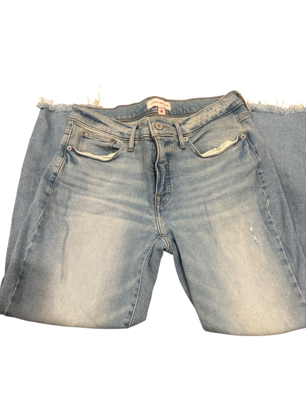 Lucky Brand Ava Mid Rise Skinny Jeans - Light Blue - Picture 4 of 6